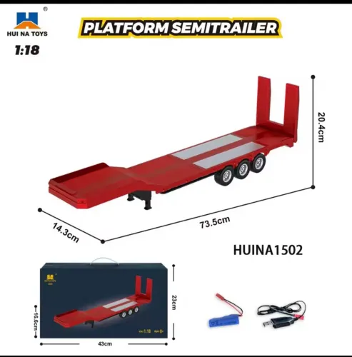 Prancha Scania 770 s controle remoto 