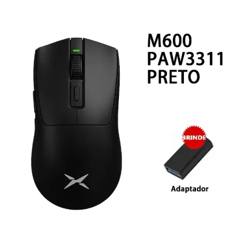 [Novo] Delux M600 Série PAW3311 300mAh 49g 12k DPI / duo modo 2.4hz usb