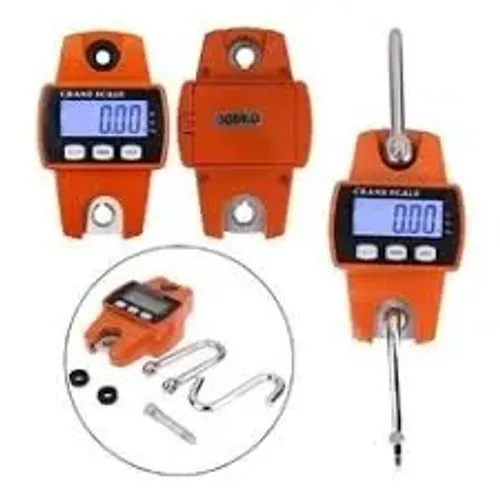 Balança Digital 300kg Guindaste Industrial Lcd Portátil