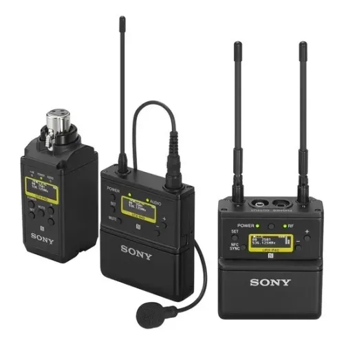 Microfone Sony UWP-D26 (Canais Uhf 26-25) / (Uhf Canais 42-51) - Novo lacrado!
