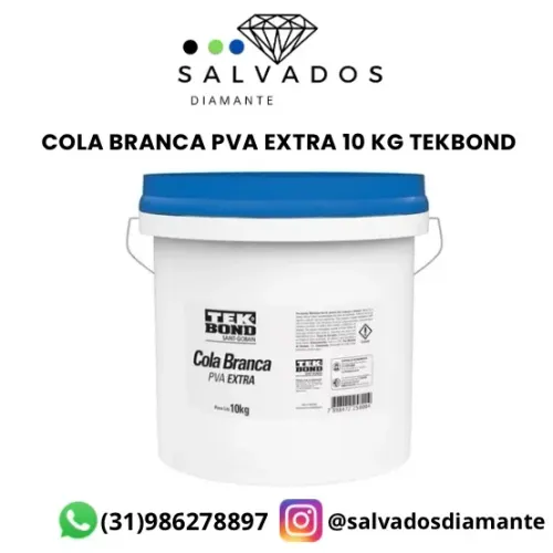 Cola Branca PVA Extra 10Kg Tekbond - NOVA