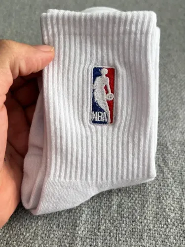 Meia Nba Branca 100% Original
