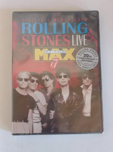 DVD The Rolling Stones - Live At The Max NOVO LACRADO