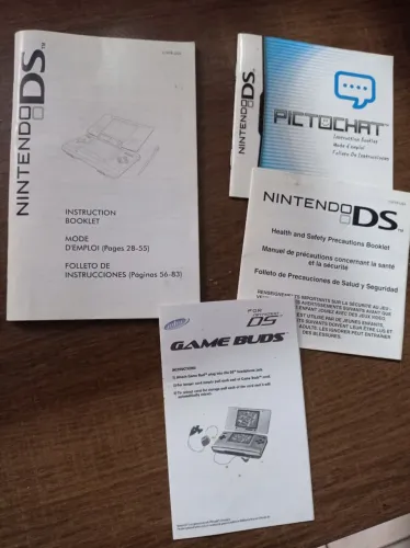 Manuais Nintendo Ds originais