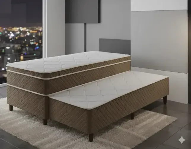 nova cama SOLTEIRO com auxiliar a pronta entrega ...