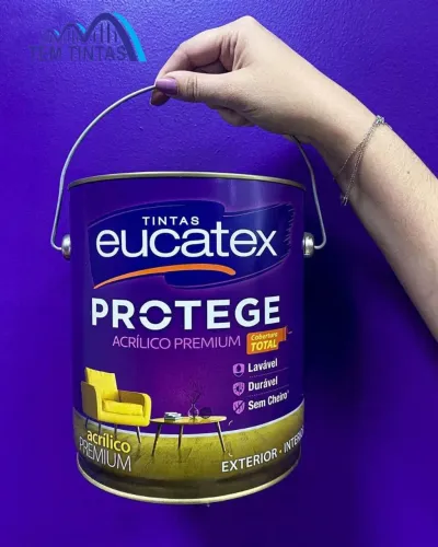 Tinta Acrílica Premium Eucatex Protege 3.6 Litros 