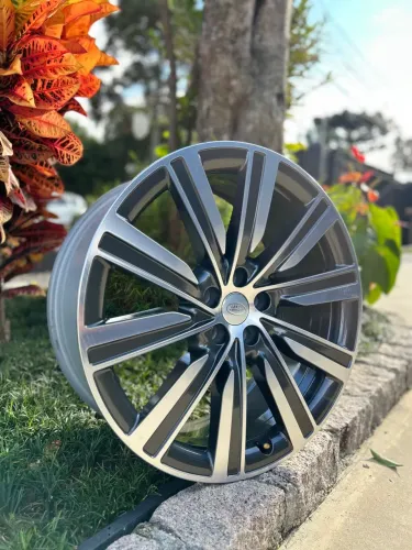 Jogo De Roda Land Rover Sport (L460) Grafite Brilhante Original 5x120 - 22x9,5 Offset 42,5