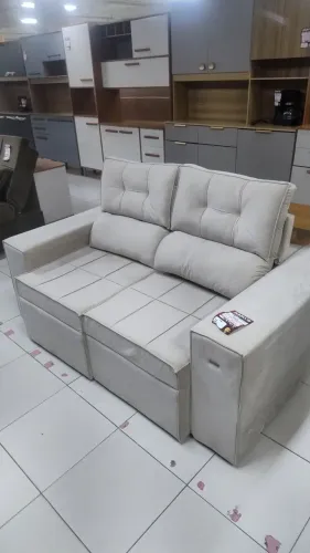 Sofá Retrátil 2 lugares Lion 