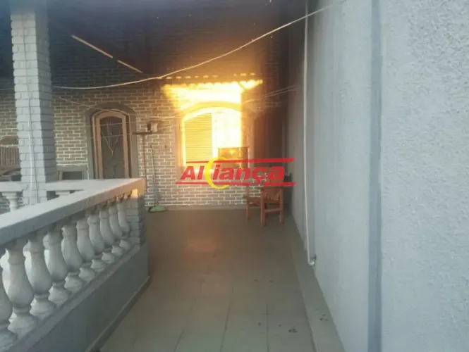 SOBRADO 70m²,COM 1 QUARTO PARA LOCAÇÃO NA VILA ROSALIA - GUARULHOS - SP R$ 2.500,00