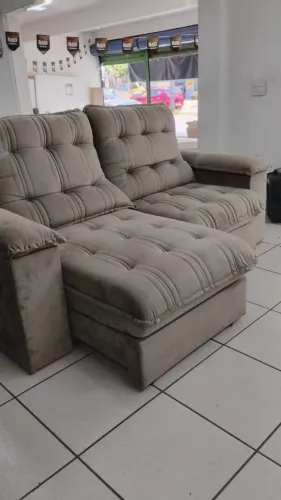 Sofá Retrátil Piacatuba 4 Lugares