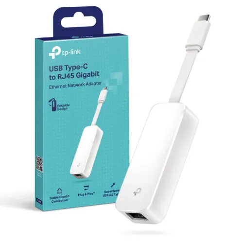 Adaptador De Rede Usb Tipo-c Para Ethernet Ue300c Tp-link - Loja Coimbra Computadores