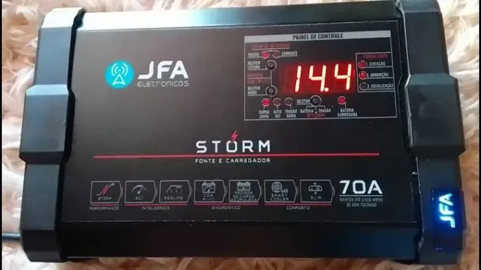 Fonte Carregador JFA Storm 70A
