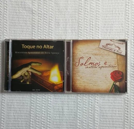 2 CD'S: Toque no Altar e Trazendo a Arca