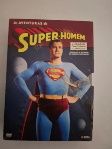 DVD As aventuras do super-homem primeira temporada completa usado