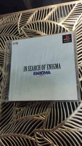 Jogo Playstation 1 - In Search of Enigma japonês original R$:200 Reais