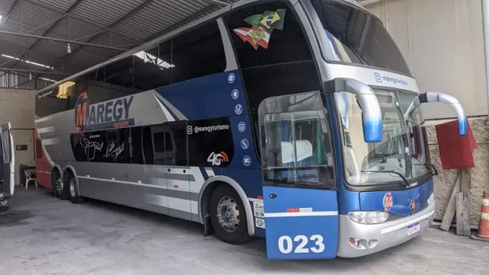 Ônibus Marcopolo Paradiso 1800 DD G6 Scania k124 leito total ano 2008