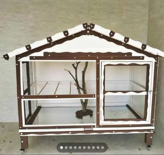 Viveiros para passarinhos, mamíferos e rodeores