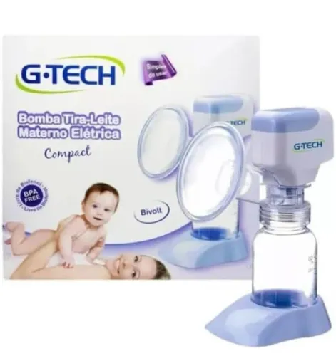 Extrator de Leite Materno Elétrico G-Tech Compact