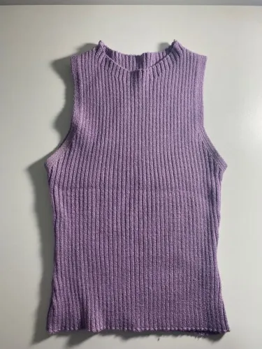 Blusa feminina regata tricô P