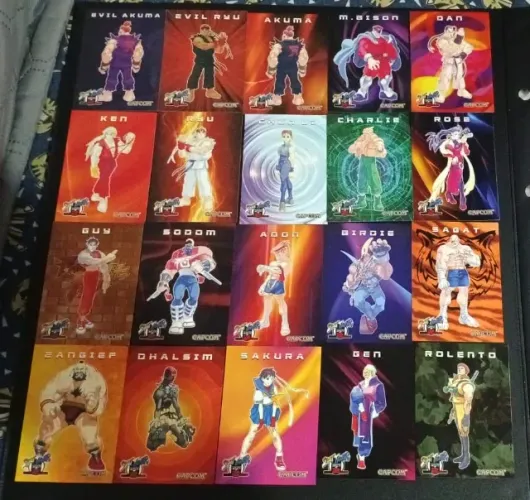 CARD STREET FIGHTER ZERO 2 - ALPHA