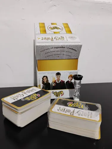 Jogo de Cartas Boardgame Time's Up Harry Potter