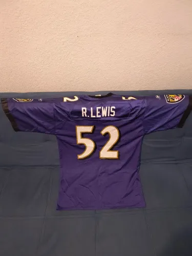 Reebok NFL Baltimore Ravens #52 Ray Lewis tamanho L
