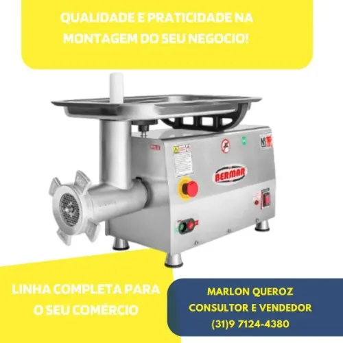 Moedor de Carne Boca 22 Bivolt Bermar Nova