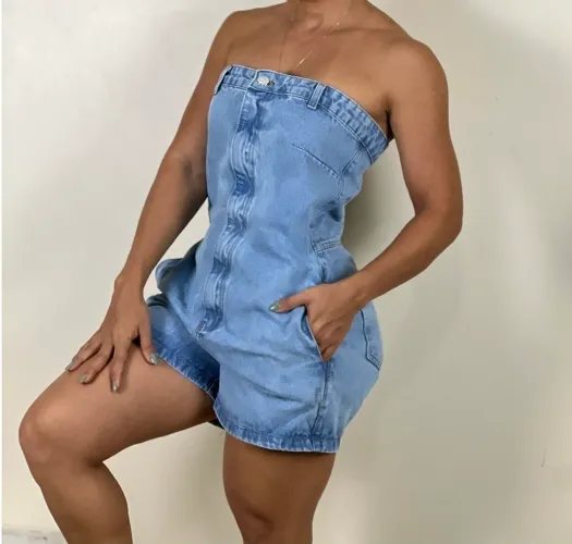Macacão  jeans 
