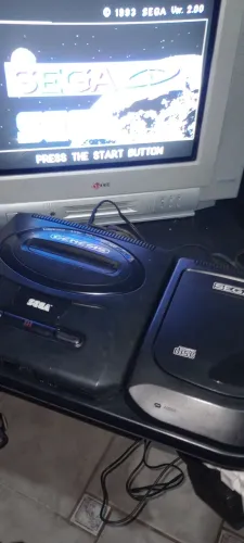 Sega CD+sega genesis 