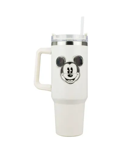 Caneca Térmica Branca Mickey Mouse Original Disney Brasil 473ml