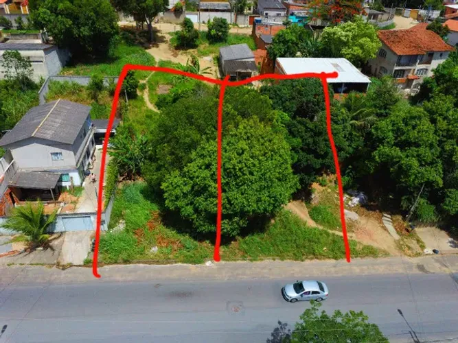 2 lotes de 324m2 escritura registrada 130mil cada um