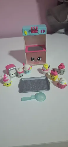 Shopkins Feirinha Gastronômica- Máquina de sorvete 