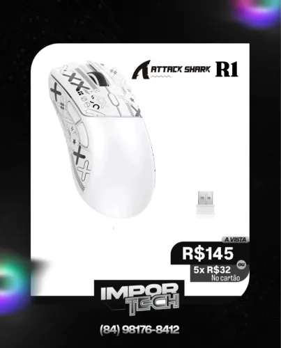 Mouse Attack Shark R1. @importech_084