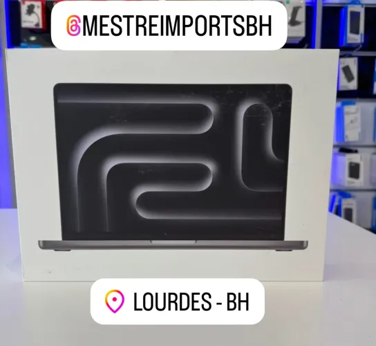 MacBook Pro M5 24 De RAM 1Tb SSD 14POL (NOVO) (LACRADO) Loja física Especializada Apple