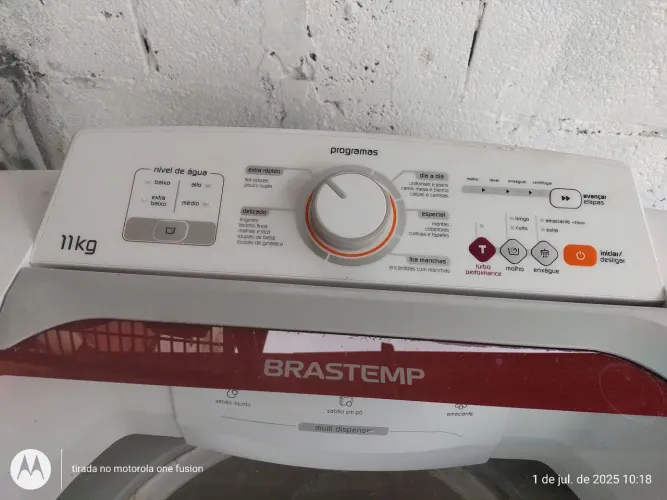 LAVADORA BRASTEMP ATIVE 11KLS 220V