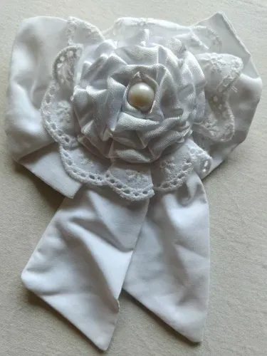 Laço bebê e infantil branco
