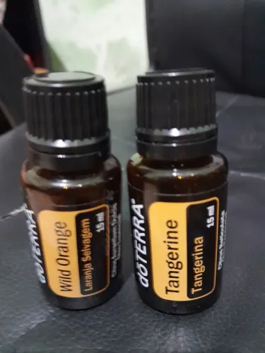 Kit Óleo Essencial Laranja Selvagem + Tangerina DoTerra Lacrados 