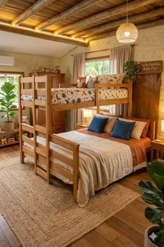 Beliche em madeira, modelo reforçado, ideal para pousadas, Airbnb, hostel