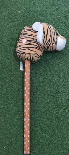 Brinquedo Infantil - Bastão com Cabeça de Tigre (66 cm)
