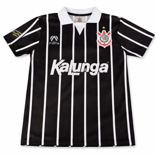 Camiseta polo Corinthians retro 
