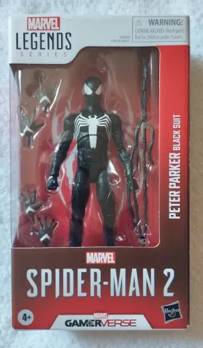 Marvel Legends Gameverse Spider-man 2 Black Suit - Lacrado