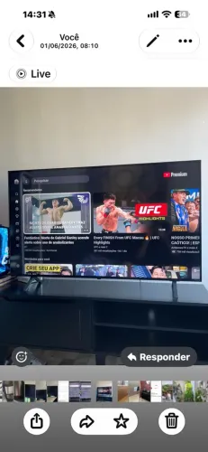 Vendo tv 55 polegadas