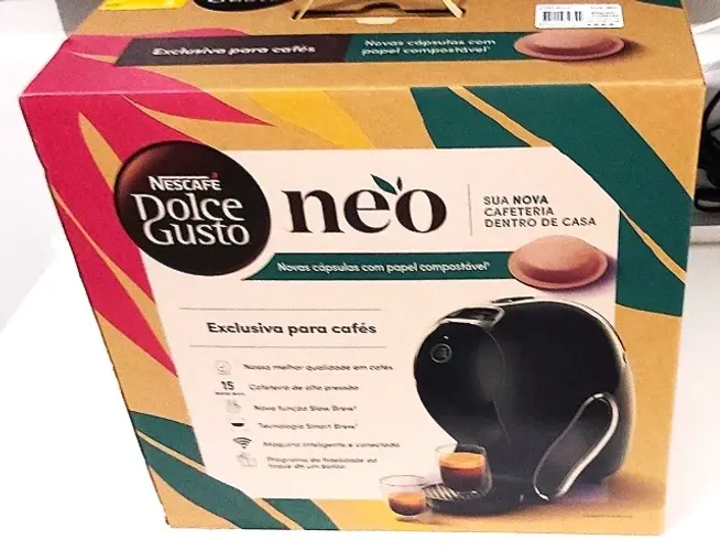 Nescafé Dolce Gusto NEO Café Espresso, Cafeteira na cor preta. Nova na caixa.