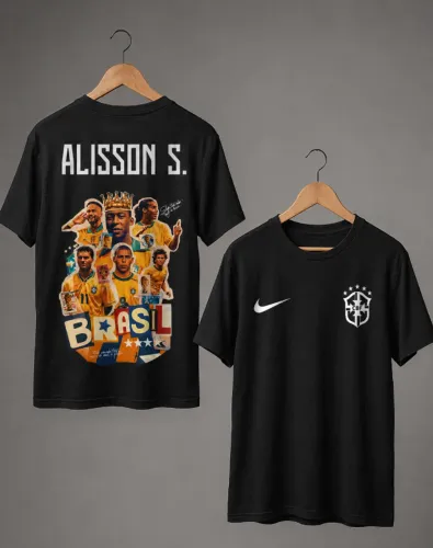 CAMISA PERSONALIZADA BRASIL ÍDOLOS DA SELEÇÃO