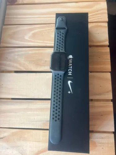 apple watch nike series 4 caixa 44mm pouco usado