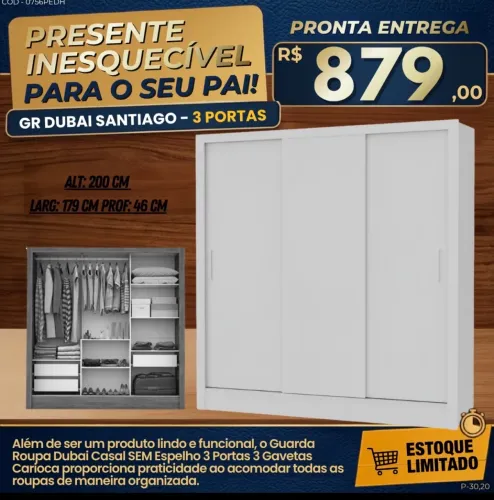Guarda roupa Casal