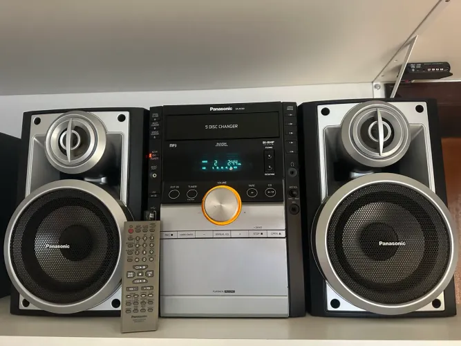 MINI SYSTEM PANASONIC SA-AK350 (IMPECÁVEL)
