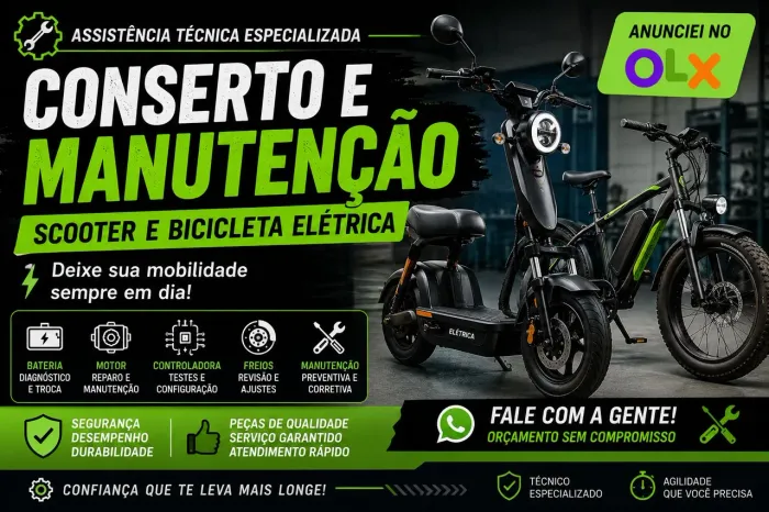 Conserto de Scooter elétrica.