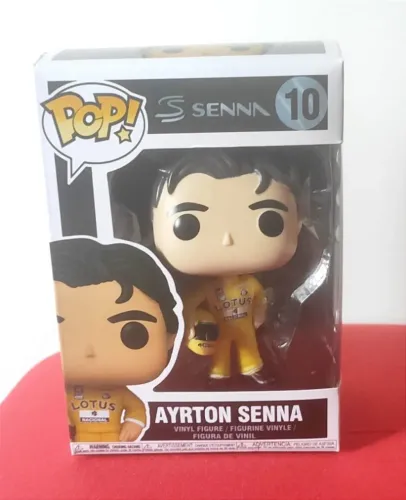 Funko Pop Ayrton Senna #10 Novo 1ª Linha
