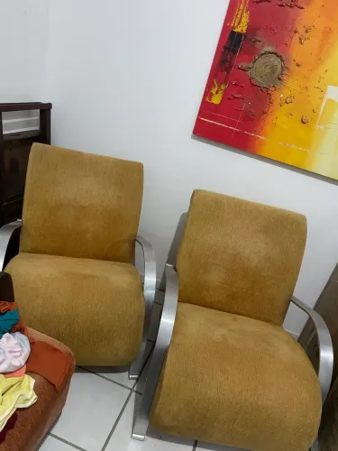 Poltronas de apoio cadeiras
